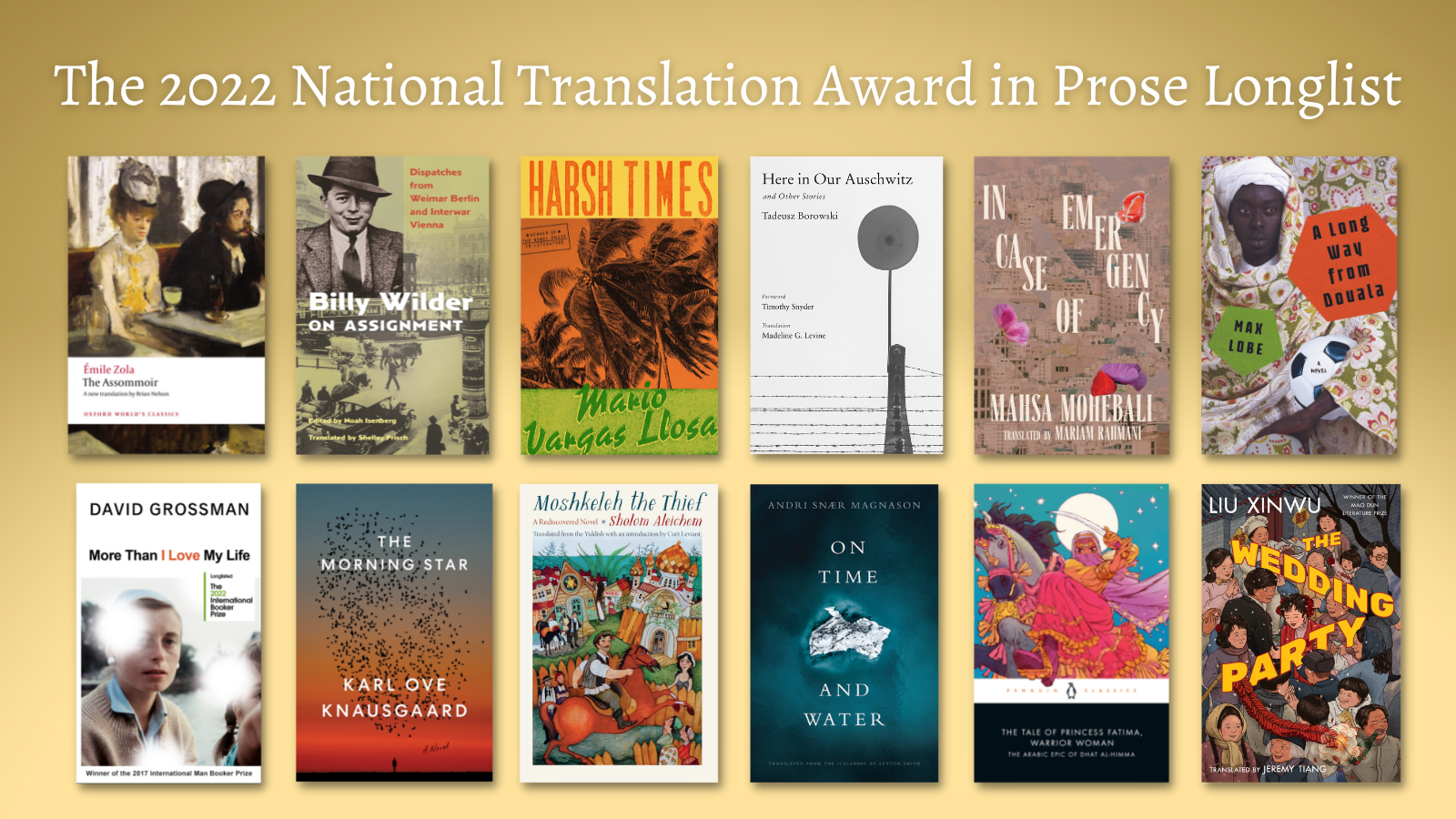 National Translation Awards 2022
