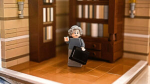 Wisława Szymborska z klocków LEGO